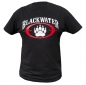 Mobile Preview: T-Shirt Blackwater in Schwarz beide Seitenbedruckt